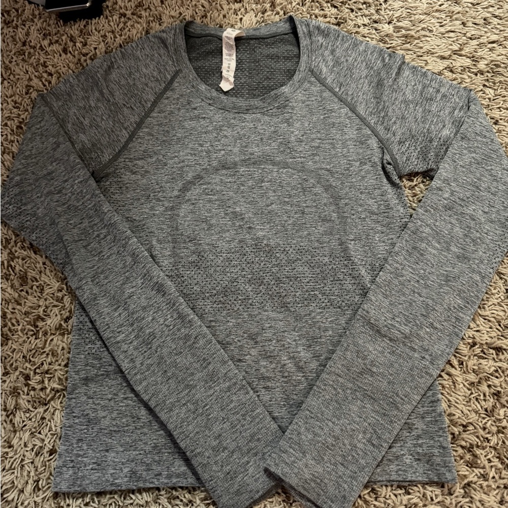 grey lululemon swiftly size 4 RACELENGTH